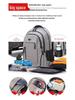 USB Rechargeable Large Capacity Backpack for Students, Boys & Girls, Double Shoulder & Business Laptop Use