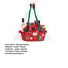 Christmas Gift Basket Braided Rope Basket with Handles Large Capacity Toy Organizer Cute Xmas Basket for Festive Gifts Home Storage