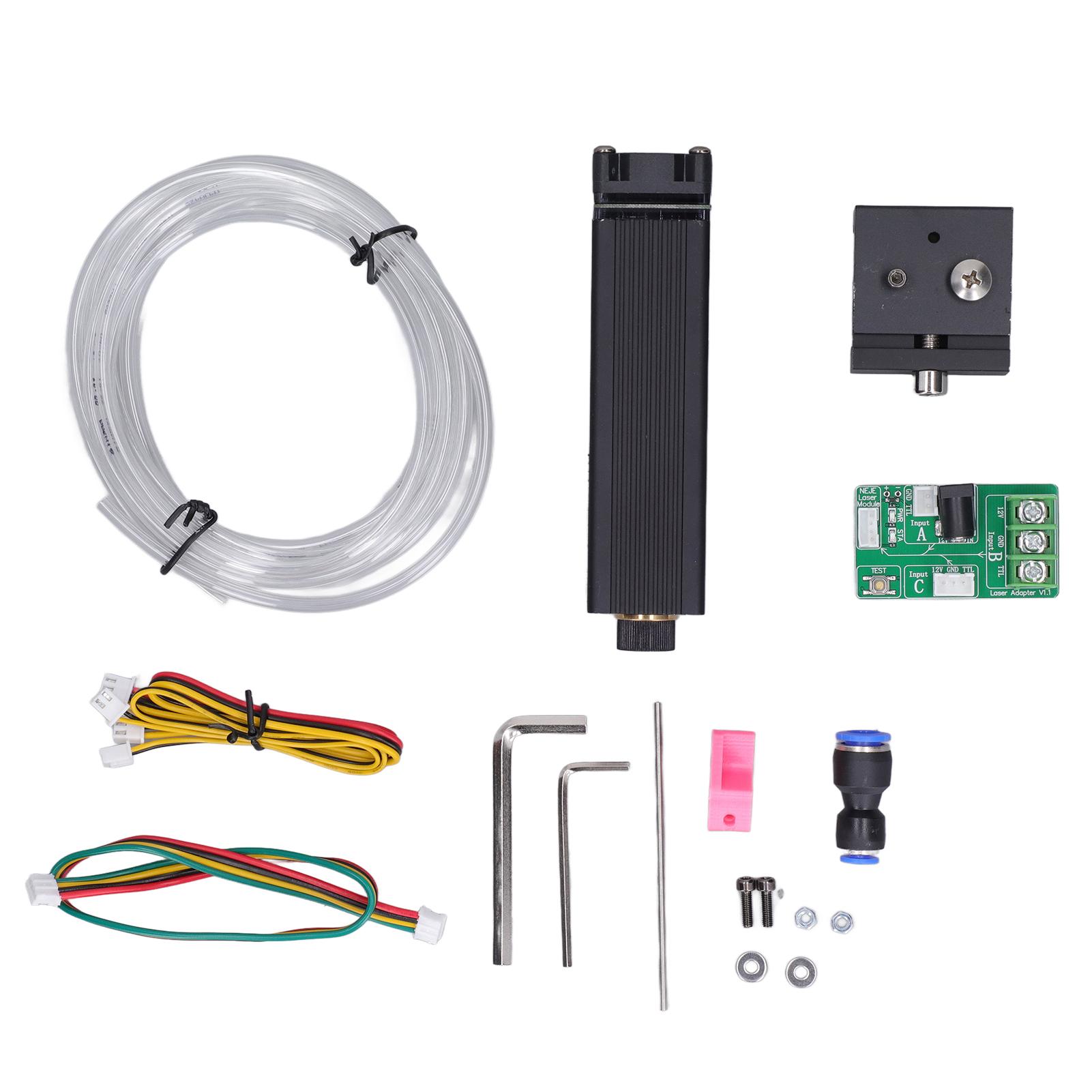 

NEJE Laser Engraving Module 5.5W Optical Power Low Noise Good Heat Dissipation Aluminum Alloy Laser