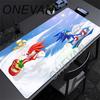Cute Sonics The Hedgehogs Mousepad HD Printing Computer Gamers Locking Edge Nonslip Mouse Pad XXLxcm Keyboard PC Desk Pads