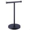Stainless Jewelry Brushed Accessories Towel Holder Stand Rack Bath for Vanity Countertop