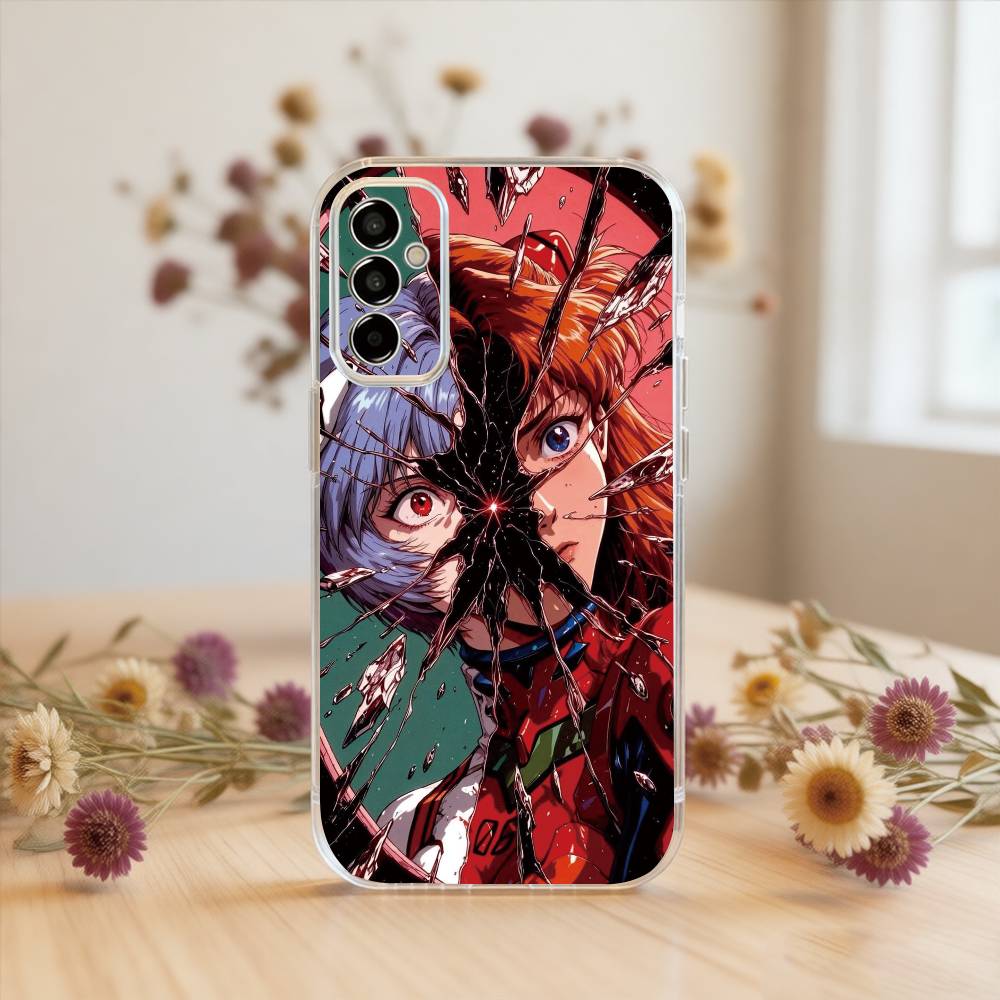 

Neon Genesis Evangelion Phone Case Transparent Silicone Soft For SamsungA10,12,20,21S,30,31,40,50,51,52,70,71 Samsung a514g
