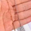 1Pc Width 1.5mm Stainless Steel Bead Link Chain Necklace DIY Jewelry Making for Pendant Necklace Bracelet Foot  Jewelry