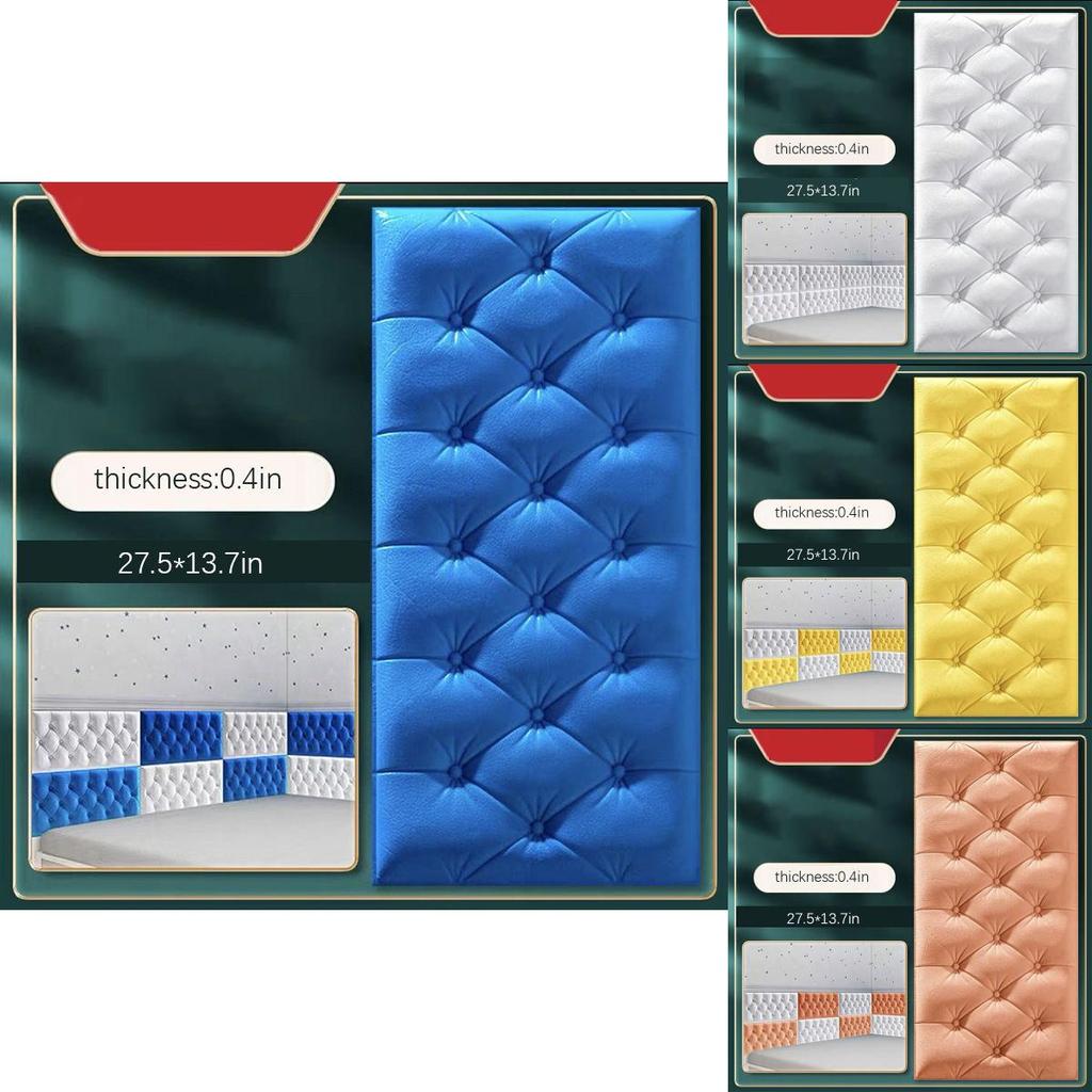 Waterproof Foam Self Adhesive Wall Sticker For Living Room And Bedroom Decor