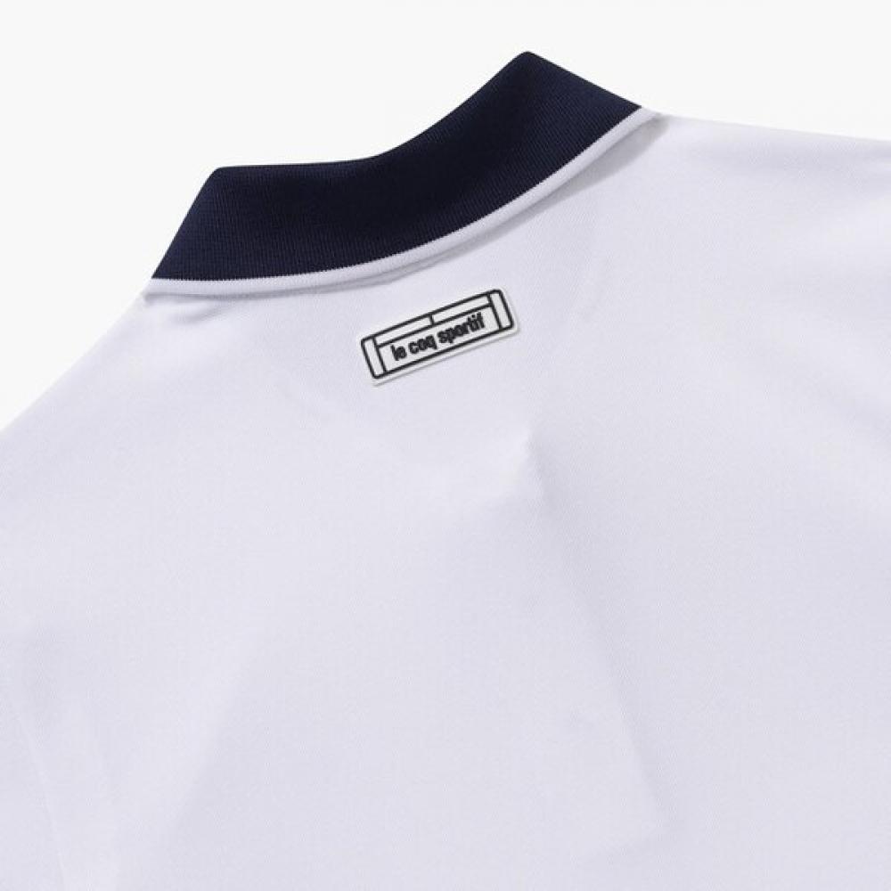 Le Coq SporTif Women S Polo T ShirT Regular fiT Color Block whT   qq122TTS31