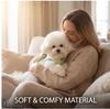Striped Cooling Sun Protection Pet Clothes Breathable Summer Anti Shedding Outfit 5 Sizes Daily Outdoor Wear