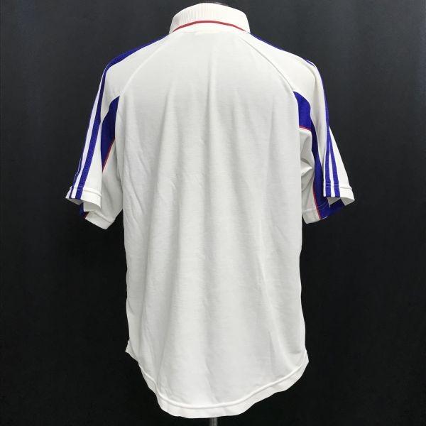 Japan National Soccer Team Away Replica Uniform 1999-2000 White Size L Men Adidas Japan Made(USED)