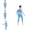 The Fantastic Four Cosplay Jumpsuit With Spandex For Game Anime Role Play