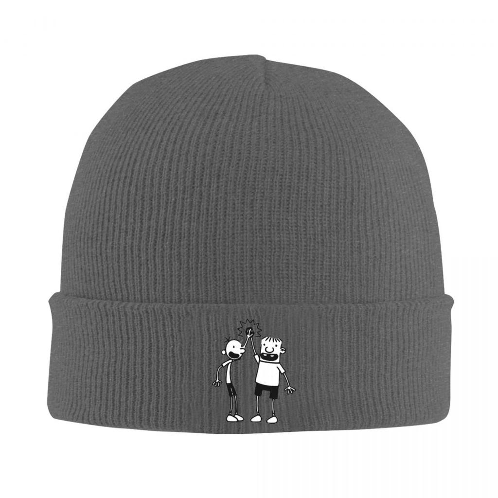 Diary Of A Wimpy Kid Warm Knitted Cap Hip Hop Bonnet Hat Autumn Winter Outdoor Beanies Hats for Men Women Adult