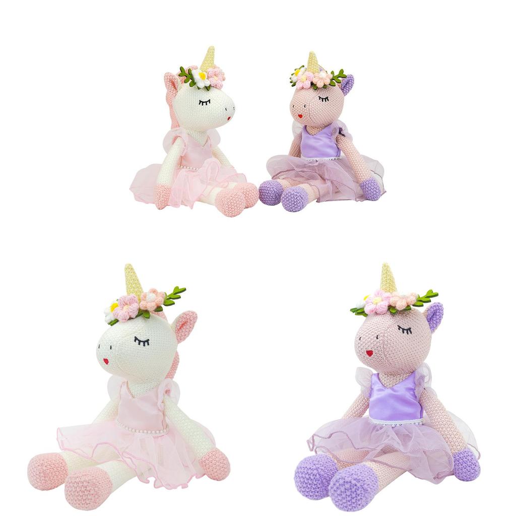 Unicorn Plush Toy With Pp Cotton Filling For Kids Girls Boys Gift