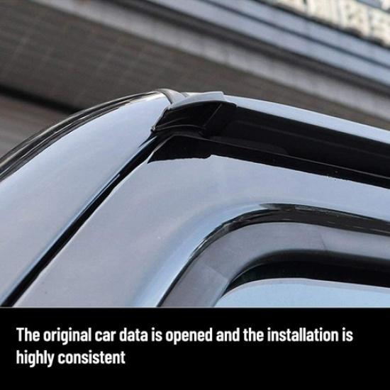 2X Car Roof Side Rainwater Shield Slot Extend Diverter For Jeep Wrangler JL JT
