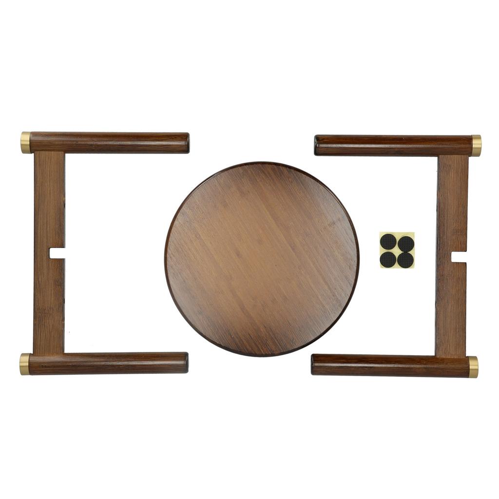 Stool Chair Bamboo Cute Lovely Fashionable Innovative Child Step Stool for Home Yard Garden