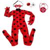 Ladybug Reddy Costume Anime Costume Ladybug Girl Cos Children's Miracle Mi Huankeqi Girl's Costume Performance Costume