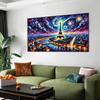5D DIY Vollrundbohrer Diamantmalerei Eiffelturm Set Heimdeko Kunst Handwerk