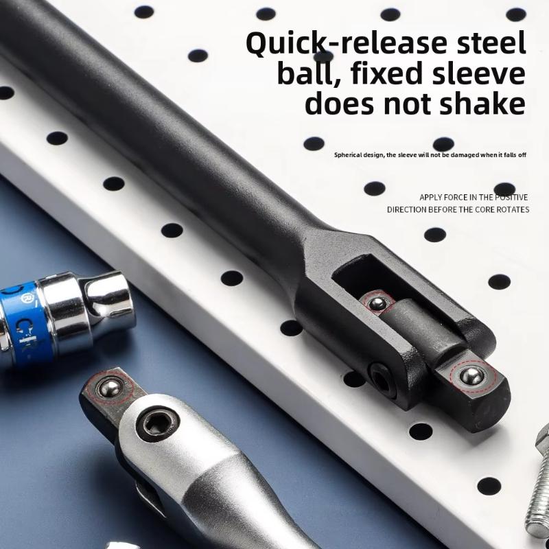 11inch Heavy-Duty 1/1-1/8 F-Type Socket Wrench, Extended Labor-Saving Universal Torque Booster, Auto Repair Workshop Tool