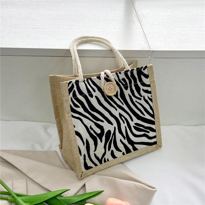 

Canvas handbags, shopping portable cloth bags, lunch boxes, bento bags, women with meals, shopping, Japanese student shoulder bags
