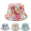 Spring and Summer Cotton Print Bucket Hat Fisherman Hat Outdoor Travel Sun Cap For Men And Women 160