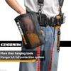 EASEMAN Heavy Duty Quick Hanging Parts Tool Bag Mesh Visible for Electrician Tools Organizer Pouch