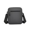 Unisex Lightweight Crossbody Bag – Solid Color Small Shoulder Sling with Phone Pocket for Everyday Carry