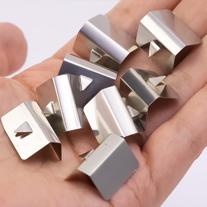 1-8pcs Wind Rain Deflector Fitting Clips Stainless Steel Replacements For Heko G3 SNED Clip Car Window Deflectors