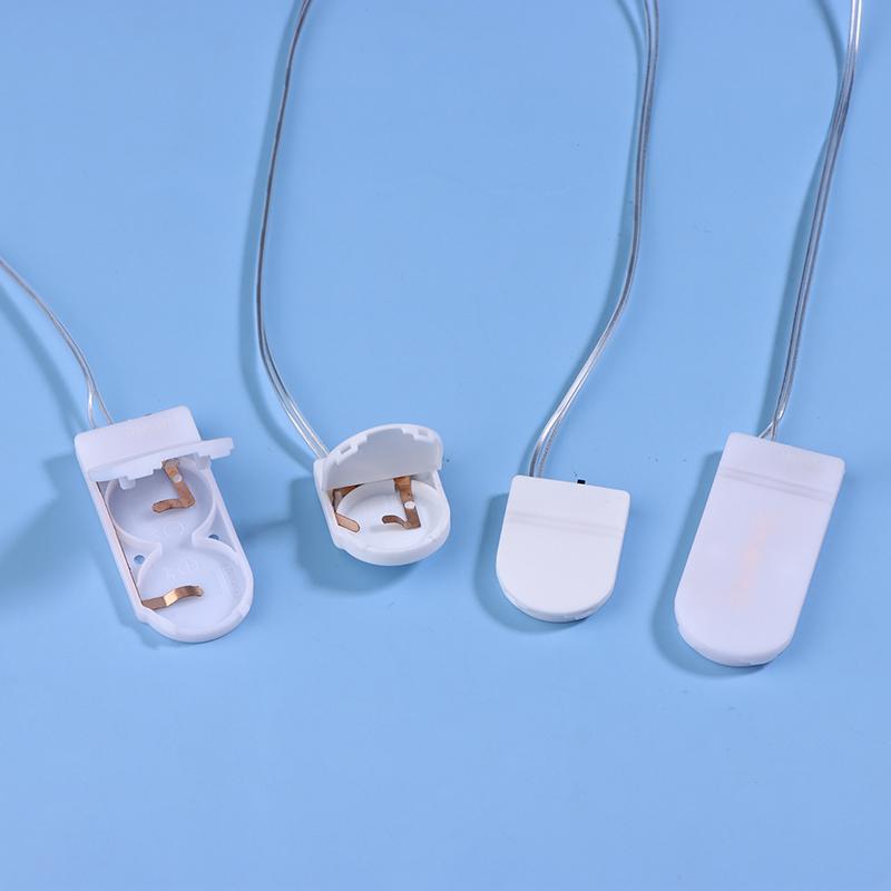 10Pcs Battery Holder Coin Cell Holder 1 X 3V/2 X 3V Cr2032 Lir2032 Battery Holder Button Battery Holder With Line On Off Switch