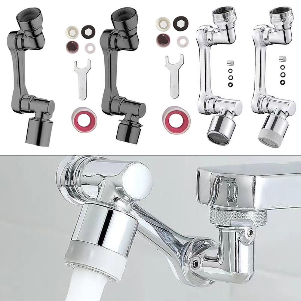 User Friendly Kitchen Faucet with Splash Proof Design and Metal Finish