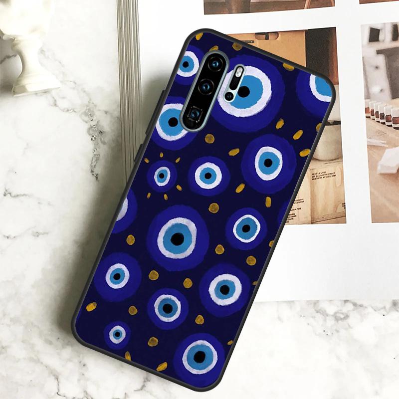 Evil Eye Case For Huawei Nova 10 SE 9 5T 11i 8i 3i 11 Pro Y91 Y90 Y70 Y61 Y60 P30 P20 P40 Lite Cover
