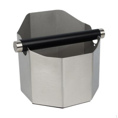 Coffee Knock Box Espresso Bucket Space Saving Removable Bar Easy To Clean