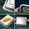 Xuan Kun Pai 304 Stainless Steel Commercial Rectangular Tray