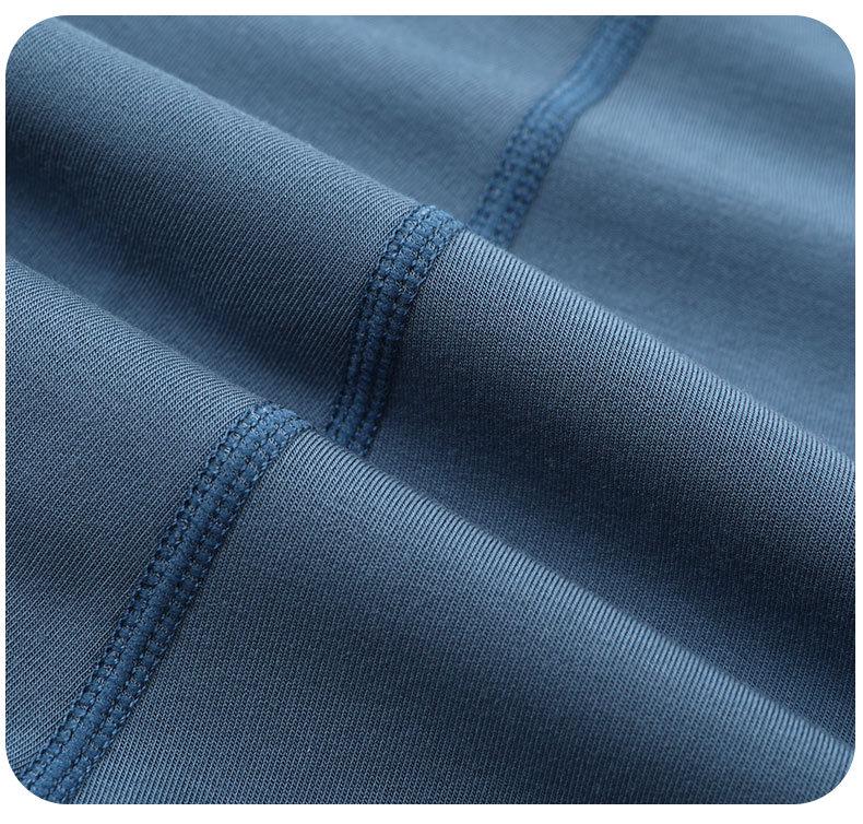 Men's Cashmere Silk Velvet Thermal Pants with Knee Pads