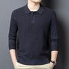 Yiliteng Men's Casual Knit Polo Sweater