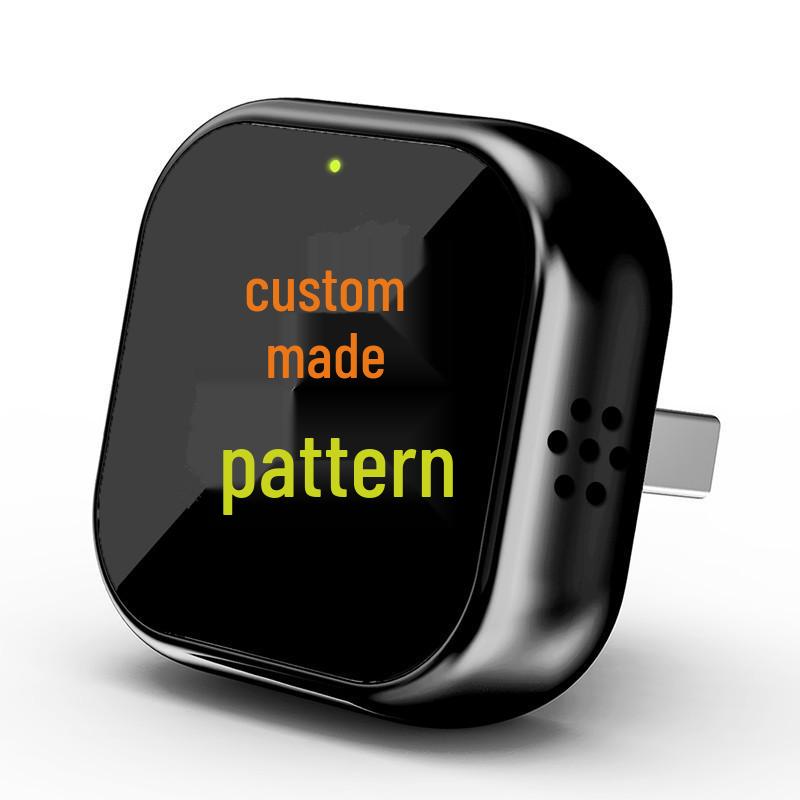 Cross-Border Metal CarPlay & Android Auto 2-in-1 Adapter with Frosted Finish