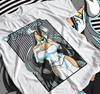Albedo Overlord T-Shirt, Anime Overlord Character, Demon Girl, Succubus, Ainz Ooal Gown, Momonga, Tomb of Nazarick, Anime Streetwear