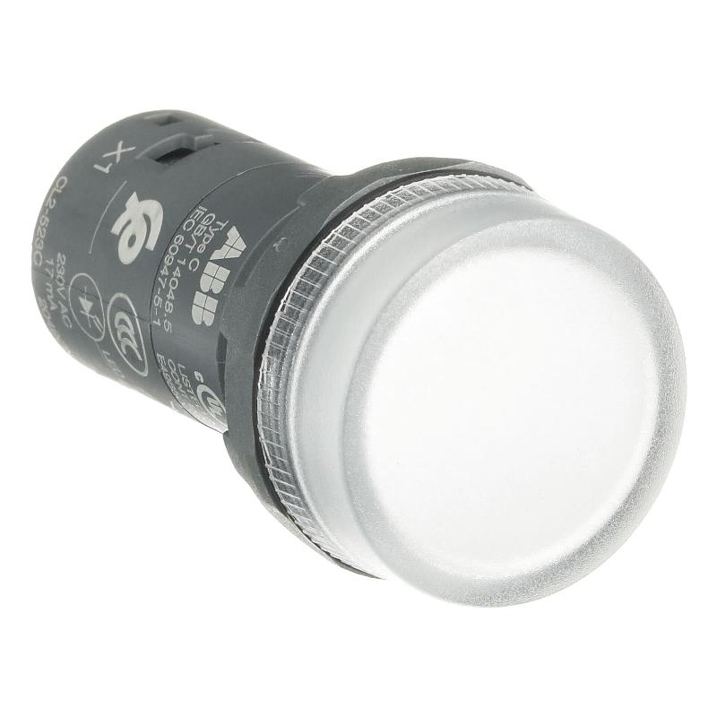 

1pc ABB Indication Signal Light Original CL2-502R CL2-502G CL2-502C CL2-502Y CL2-502L ABB Light 24VAC/ білий