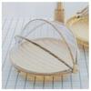 Bamboo Hand-Woven Basket Reusable Fruit Vegetable Tray Mesh Drying Dustpan  Restaurant