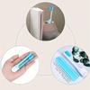 2pcs -Portable mini toothbrush, manual toothbrush for travel and oral care, bathroom essential for camping and hiking trips