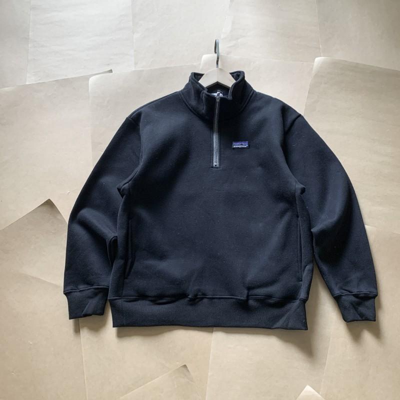 High-Quality Mens Half-Zip Stand Collar Sweatshirt Trendy Casual Couple Outerwear