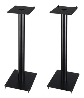 AQ S19/60 - Speaker Stand / Metal Speaker Stand / 60 Cm Black, Acoustique Quality