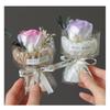 Rose Soap Bouquet Charming Mini Rose Soap Flower Artificial Flower Bouquet Romantic Soap Flower Decoration For Birthday Gift
