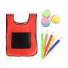 Dodgeball Game 3 Sticky Ball Toy Vest Interactive Toss for