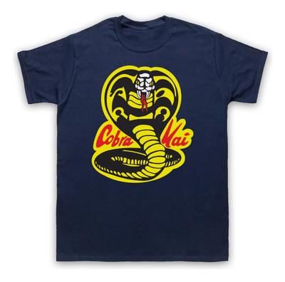Unisex Shirt Cotton Oversize Large Size Karate Kid Cobra Kai 80s Dojo Para Hombre