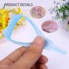 Crystal Mascara Shield Eyeliner Assistant 3 In1 Eyelashes Tools 3-In-1 Eyelash Comb Template  Women