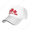 Berretto da Baseball Silhouette Rosso Fuoco Peperoncini Retro Cappelli Sandwich Unisex Donna Regolabile Cappello da Sole per Esterno