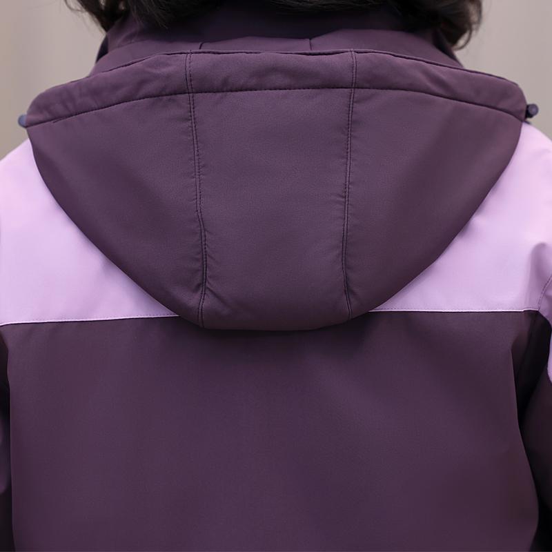 Fashion Winter Woman Parkas Hooded Thick Warm Outerwears Loose Long Sleeve Plus Size Jacket Women's Coats