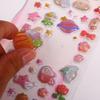 3d Stickers for Scrapbooking Cute 3D Candy Stickers Toddler Decals for Notebooks Textbooks Tablets School Classroom Kindergarten
