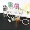 Mini Wishing Bottle Keychain For Diy Decoration Craft Glass Bottle Pendant Women Bag Charm