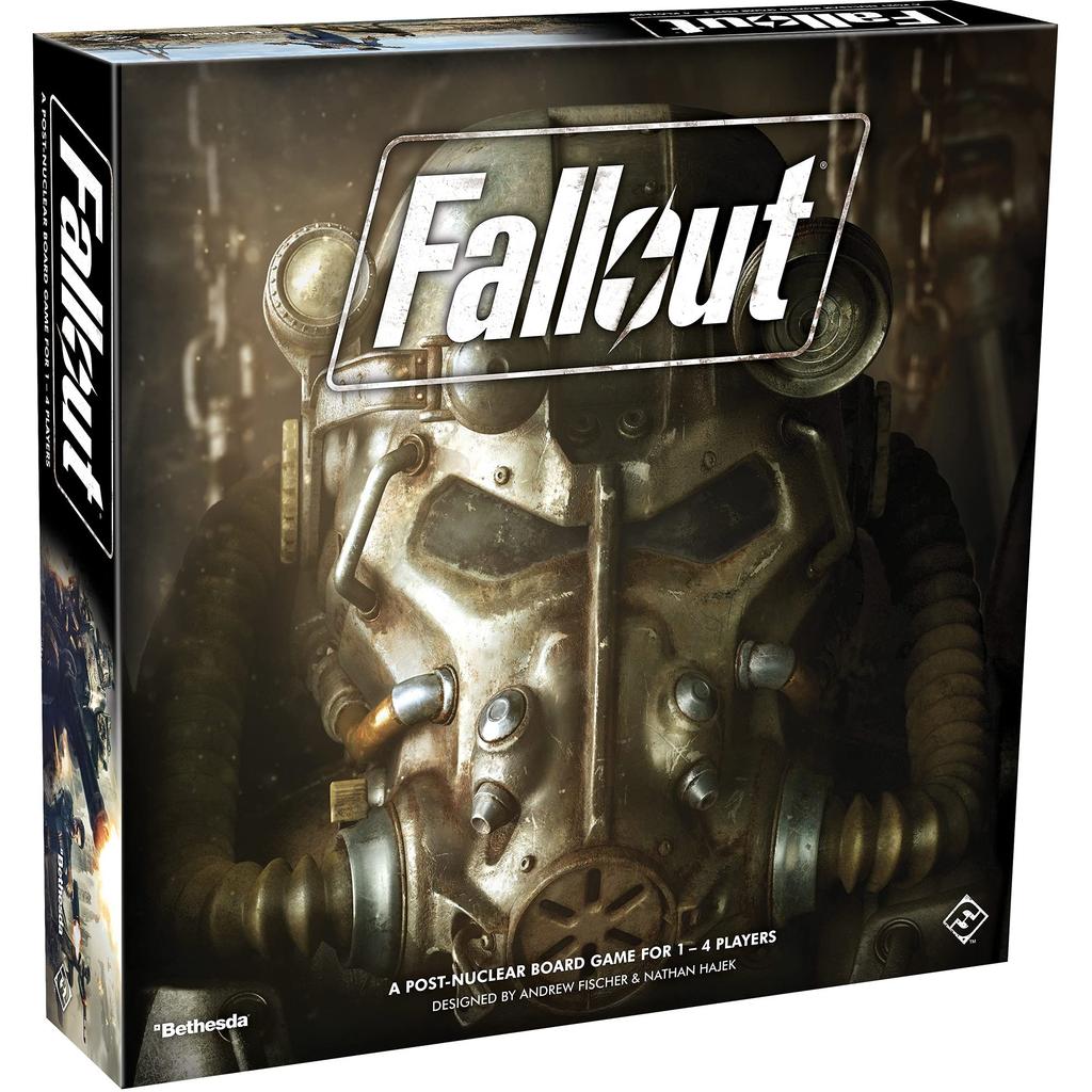 Fantasy Flight Games Fallout The Board Game Strategy Apocalyptic Adventure Game for Adults and Teens Ages Players Average Playtime Hours Produced by