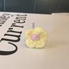 New Pearl Crystal Bow Charms for Sneakers - DIY Hand Woven Flower Shoe Laces with Colorful Love Buckle Decorations for Girls