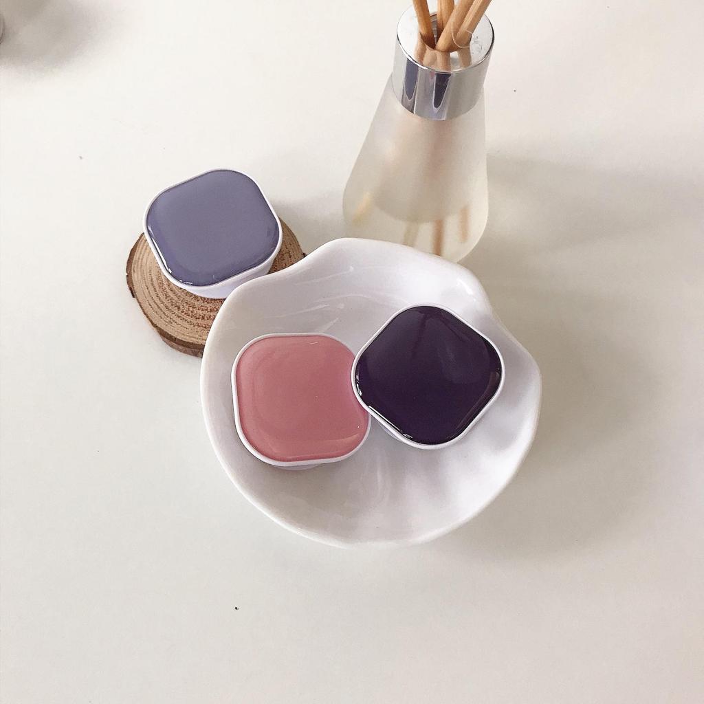 Rotatable Square Mobile Phone Holder: Foldable, Solid Color, Multi-Function with DIY Logo