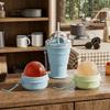 Ice Cream Design Foldable Ice Ball Cup Leak-Proof Ice Cube Water Bottle  Office